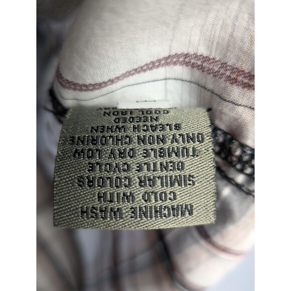 BKE Pearl Snap Button Shirt Mens XL Athletic Fit Black White Plaid Long Sleeve - Picture 14 of 16